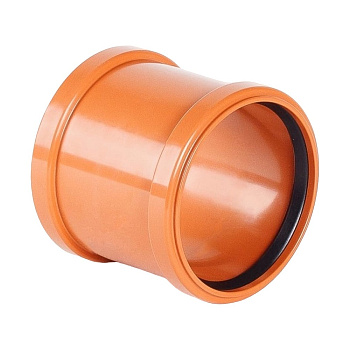 Муфта ремонтная ХЕМКОР НПВХ (PVC-U) 110 SN4 Муфта ремонтная ХЕМКОР НПВХ (PVC-U) 110 SN4