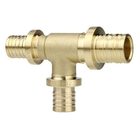 Тройник VARMEGA Slide-fit переходной, 20x16x16, аксиальный, VM50553 Тройник VARMEGA Slide-fit переходной, 20x16x16, аксиальный, VM50553