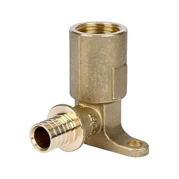 Угольник ALTSTREAM (в.р.) 20х1/2" аксиал с креплением и длинным патрубком Угольник ALTSTREAM (в.р.) 20х1/2" аксиал с креплением и длинным патрубком