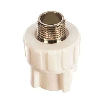 Муфта РОСТерм PPR комбинированная с раз. раструбом D25х1/2 НР Муфта РОСТерм PPR комбинированная с раз. раструбом D25х1/2 НР