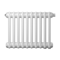 Радиатор труб. Zehnder Charleston 2050, 08 сек.1/2 ниж.подк. RAL9016 (кроншт.в компл)