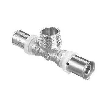 Тройник ALTSTREAM ALT-P (н.р.) 20х1/2"х20 пресс Тройник ALTSTREAM ALT-P (н.р.) 20х1/2"х20 пресс