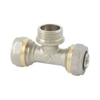 Тройник ALTSTREAM переходной (н.р.) 20х3/4"х20, цанга (9/72) Тройник ALTSTREAM переходной (н.р.) 20х3/4"х20, цанга (9/72)