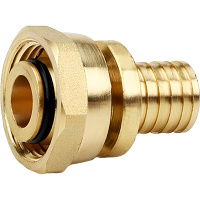 Муфта VARMEGA Slide-fit переходная (на евроконус) с накидной гайкой, 16x3/4"EK, аксиальная, VM51711 Муфта VARMEGA Slide-fit переходная (на евроконус) с накидной гайкой, 16x3/4"EK, аксиальная, VM51711