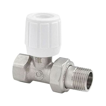 Клапан VALFEX для радиаторов, ручной прямой 1/2" компактный (135/9), арт. VF.08.R.04 Клапан VALFEX для радиаторов, ручной прямой 1/2" компактный (135/9), арт. VF.08.R.04