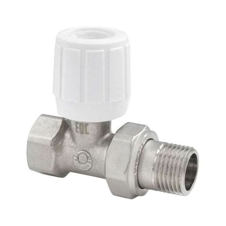 Клапан VALFEX для радиаторов, ручной прямой 1/2" компактный (135/9), арт. VF.08.R.04 Клапан VALFEX для радиаторов, ручной прямой 1/2" компактный (135/9), арт. VF.08.R.04