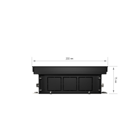 Конвектор внутрипольный Royal Thermo ATRIUM-75/200/800-DG-U-LB Конвектор внутрипольный Royal Thermo ATRIUM-75/200/800-DG-U-LB