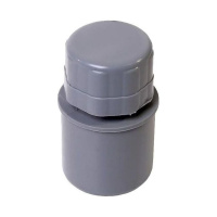 Клапан вакуумный (аэратор) 50, для внут. канал., Политэк Клапан вакуумный (аэратор) 50, для внут. канал., Политэк