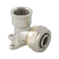 Угольник ALTSTREAM с креплением (в.р.) 16х3/4", цанга Угольник ALTSTREAM с креплением (в.р.) 16х3/4", цанга