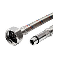 Подводка д/смес. сталь 1/2"хМ10х50 см VALFEX, пара Подводка д/смес. сталь 1/2"хМ10х50 см VALFEX, пара