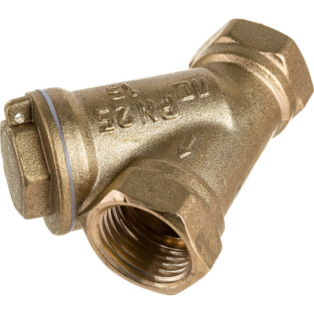 Фильтр сетчатый VALFEX для воды 1/2" ВР/ВР латунный под пломбу 46Б5фт1 (120/30) Фильтр сетчатый VALFEX для воды 1/2" ВР/ВР латунный под пломбу 46Б5фт1 (120/30)