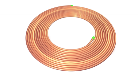Трубы медные 06,35x0,61x15000мм (1\/4"х0,024") Vietpipe Master SPL-12071-50VM