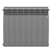 Радиатор Royal Thermo BiLiner 500 /Silver Satin VDR - 8 секц. Радиатор Royal Thermo BiLiner 500 /Silver Satin VDR - 8 секц.