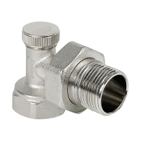 Клапан VALFEX для радиаторов, настроечный угловой 1/2" (80/10) Клапан VALFEX для радиаторов, настроечный угловой 1/2" (80/10)