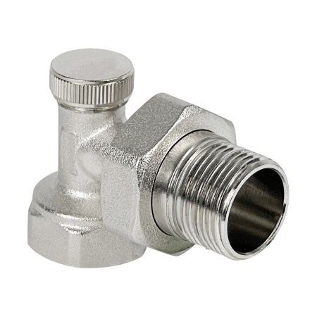 Клапан VALFEX для радиаторов, настроечный угловой 1/2" (80/10) Клапан VALFEX для радиаторов, настроечный угловой 1/2" (80/10)