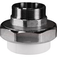 Муфта VALFEX комб. разъём. (американка) НР 40x1 1/2" (40/10) Муфта VALFEX комб. разъём. (американка) НР 40x1 1/2" (40/10)