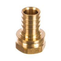 Переход РОСТерм 25-3/4" с накидной гайкой, латунь Переход РОСТерм 25-3/4" с накидной гайкой, латунь