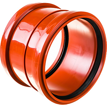 Муфта Политэк Пайп ремонтная для наруж. канал. 160, (150) Муфта Политэк Пайп ремонтная для наруж. канал. 160, (150)