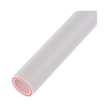 Труба РОСТерм PPR Aqua со стекловолокном SDR 6 25ммх4,2мм (4), белый Труба РОСТерм PPR Aqua со стекловолокном SDR 6 25ммх4,2мм (4), белый