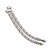 Комплект гибкой подводки ALT-G для смесителя BASE М10 0,4м, (2шт/упак) Комплект гибкой подводки ALT-G для смесителя BASE М10 0,4м, (2шт/упак)