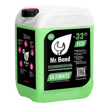 Теплоноситель Mr.Bond 33г. на основе пропиленгликоля ULTIMATE 33 ECO, (20) Теплоноситель Mr.Bond 33г. на основе пропиленгликоля ULTIMATE 33 ECO, (20)