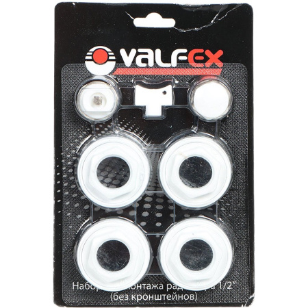 Комплект VALFEX для радиатора 1/2" без кронштейнов (40) Комплект VALFEX для радиатора 1/2" без кронштейнов (40)