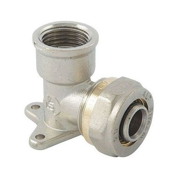 Угольник ALTSTREAM с креплением (в.р.) 20х1/2", цанга Угольник ALTSTREAM с креплением (в.р.) 20х1/2", цанга