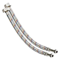 Комплект гибкой подводки ALT-G для смесителя BASE М10 1,5м, (2шт/упак) Комплект гибкой подводки ALT-G для смесителя BASE М10 1,5м, (2шт/упак)