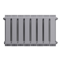 Радиатор Royal Thermo PianoForte 300 /Silver Satin - 8 секц. Радиатор Royal Thermo PianoForte 300 /Silver Satin - 8 секц.
