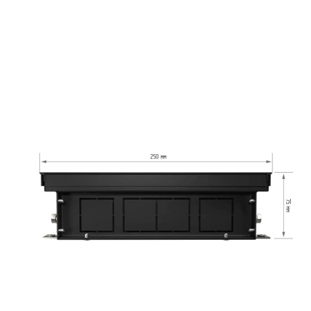 Конвектор внутрипольный Royal Thermo ATRIUM-75/250/800-DG-U-BL Конвектор внутрипольный Royal Thermo ATRIUM-75/250/800-DG-U-BL