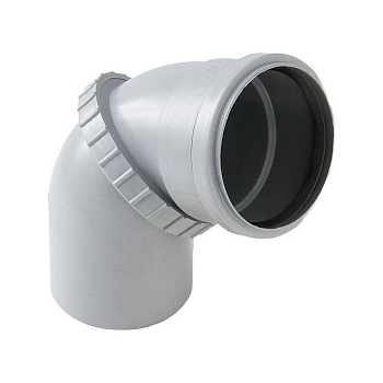 Отвод VALFEX 110 поворотный PP-H для внут. канал. (30), 23100110 Отвод VALFEX 110 поворотный PP-H для внут. канал. (30), 23100110