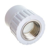 Муфта РОСТерм PPR комбинированная с раз. раструбом D25х1/2 ВР Муфта РОСТерм PPR комбинированная с раз. раструбом D25х1/2 ВР