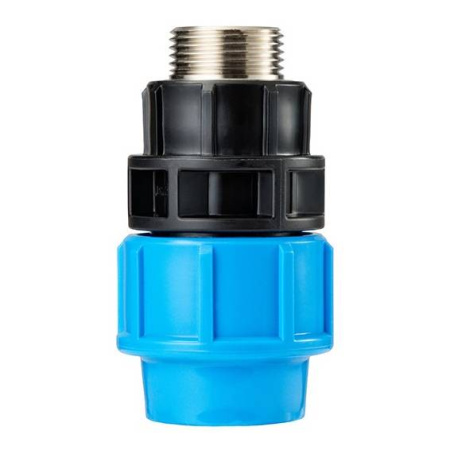 Муфта комбинированная Джилекс с внутренней трубной резьбой ПРО 32x1”М Муфта комбинированная Джилекс с внутренней трубной резьбой ПРО 32x1”М