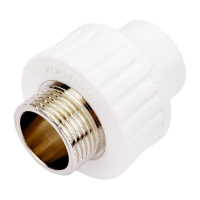 Муфта РОСТерм PPR комбинированная с раз. раструбом D20х3/4 НР Муфта РОСТерм PPR комбинированная с раз. раструбом D20х3/4 НР