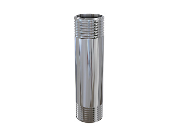 Бочонок хром 1/2"x50 нар. - нар. Бочонок хром 1/2"x50 нар. - нар.