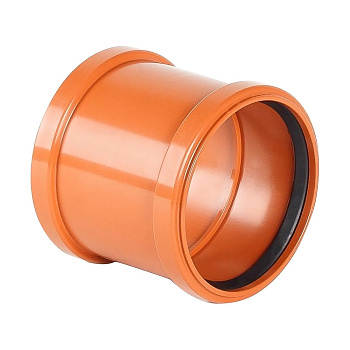 Муфта ХЕМКОР соединительная наружной канализации 160 мм Муфта ХЕМКОР соединительная наружной канализации 160 мм