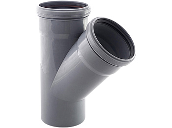 Тройник сер 110/110х45 ВК, РТП (24) Тройник сер 110/110х45 ВК, РТП (24)