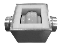 Короб под вентилятор SHUFT d.100 (100 S) Короб под вентилятор SHUFT d.100 (100 S)