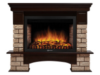 Портал Firelight Forte Wood 30U (угловой) камень коричневый, шпон темный дуб Портал Firelight Forte Wood 30U (угловой) камень коричневый, шпон темный дуб