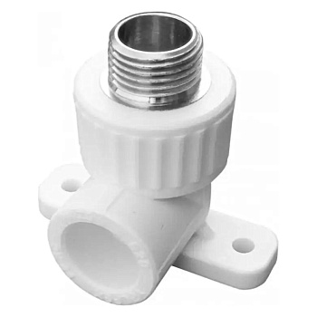 Угол VALFEX 20х3/4" НР (45/15), белый Угол VALFEX 20х3/4" НР (45/15), белый
