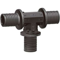 Тройник VARMEGA Slide-fit равносторонний, 25 мм, аксиальный, VM50403 Тройник VARMEGA Slide-fit равносторонний, 25 мм, аксиальный, VM50403