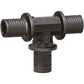 Тройник VARMEGA Slide-fit равносторонний, 25 мм, аксиальный, VM50403 Тройник VARMEGA Slide-fit равносторонний, 25 мм, аксиальный, VM50403