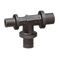 Тройник VARMEGA Slide-fit переходной, 16×20×16 мм, аксиальный, VM50501 Тройник VARMEGA Slide-fit переходной, 16×20×16 мм, аксиальный, VM50501