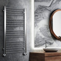 Полотенцесушитель Royal Thermo Stato П11 500х800 электро (встроен. диммер) белый Полотенцесушитель Royal Thermo Stato П11 500х800 электро (встроен. диммер) белый