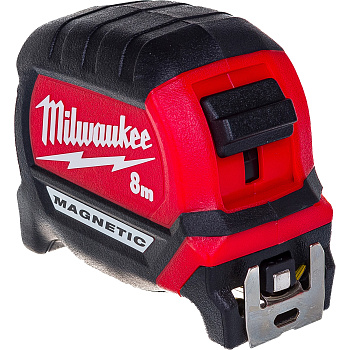 Рулетка Milwaukee PREMIUM магнитная MAGNETIC GEN III 8м (шир. полотна 27мм) Рулетка Milwaukee PREMIUM магнитная MAGNETIC GEN III 8м (шир. полотна 27мм)
