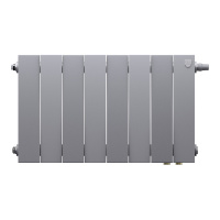 Радиатор Royal Thermo PianoForte 300 Silver Satin VDR80 - 8 секц. Радиатор Royal Thermo PianoForte 300 Silver Satin VDR80 - 8 секц.