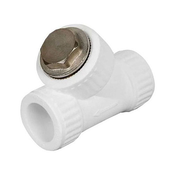 Фильтр РОСТерм PPR сетчатый косойВ/В D25 Фильтр РОСТерм PPR сетчатый косойВ/В D25