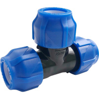 Тройник компрессионный 63-63-63 (Valfex) (5/1) Тройник компрессионный 63-63-63 (Valfex) (5/1)