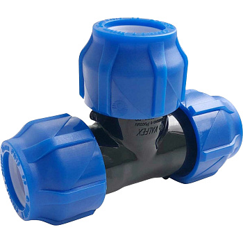 Тройник компрессионный 63-63-63 (Valfex) (5/1) Тройник компрессионный 63-63-63 (Valfex) (5/1)