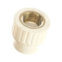 Муфта РОСТерм PPR комбинированная с раз. раструбом D20х3/4 ВР Муфта РОСТерм PPR комбинированная с раз. раструбом D20х3/4 ВР